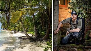 So idyllisch wie auf dem Bild links haben es die Teilnehmer bei '7 vs. Wild' nicht. Hinter dem Format steckt YouTuber und Outdoor-Experte Fritz Meinecke.