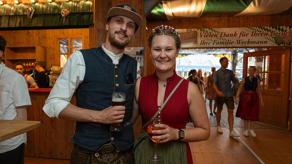 Die Partybilder vom Sonntag, 20. August 2023, aus dem Festzelt Weckmann.