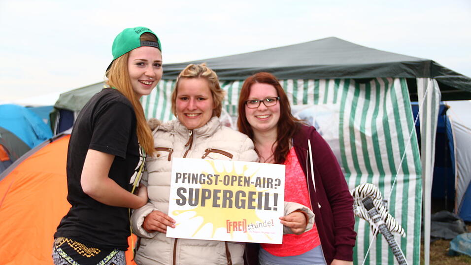 Die Besucher des Pfingst-Open-Airs waren drei Tage lang in Feierlaune. (Foto: David Voltz) Die Besucher des Pfingst-Open-Airs waren drei Tage lang in Feierlaune. (Foto: David Voltz)