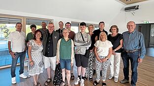 Familien aus der Partnergemeinde waren zu Besuch.