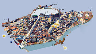 Von Christkindlmarkt bis Weihnachtscircus: Unsere Karte zeigt, wo in der Adventszeit Gl&uuml;hwein und Bratw&uuml;rste, weihnachtliche Kl&auml;nge und Krippenkunst locken.&nbsp;