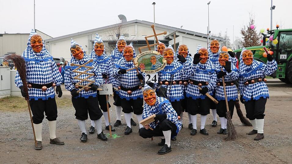 Beim Bogener Faschingsumzug war einiges geboten.