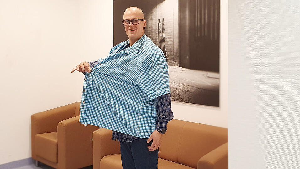 Daniel Lech wog einmal 175 Kilogramm. Ihm wurden 90 Prozent seines Magens entfernt.