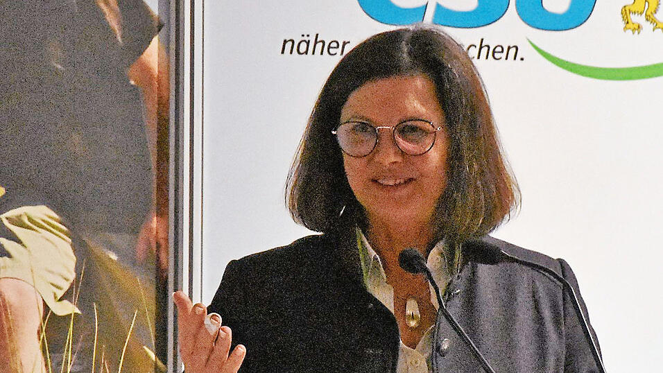 Ilse Aigner thematisierte beim Neujahrsempfang die Bauernproteste.