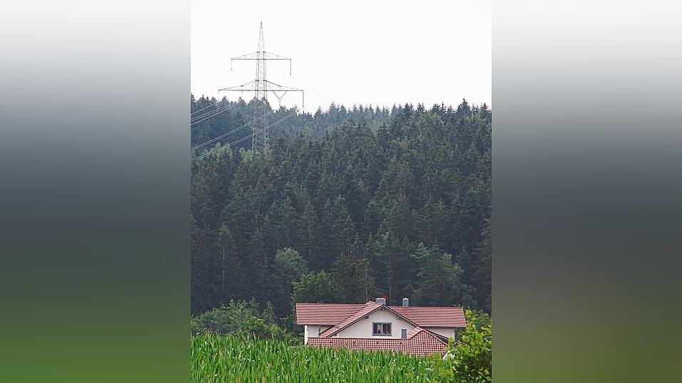 Die Ortschaft Hungersacker w&auml;re ungef&auml;hr 200 Meter Luftlinie entfernt.