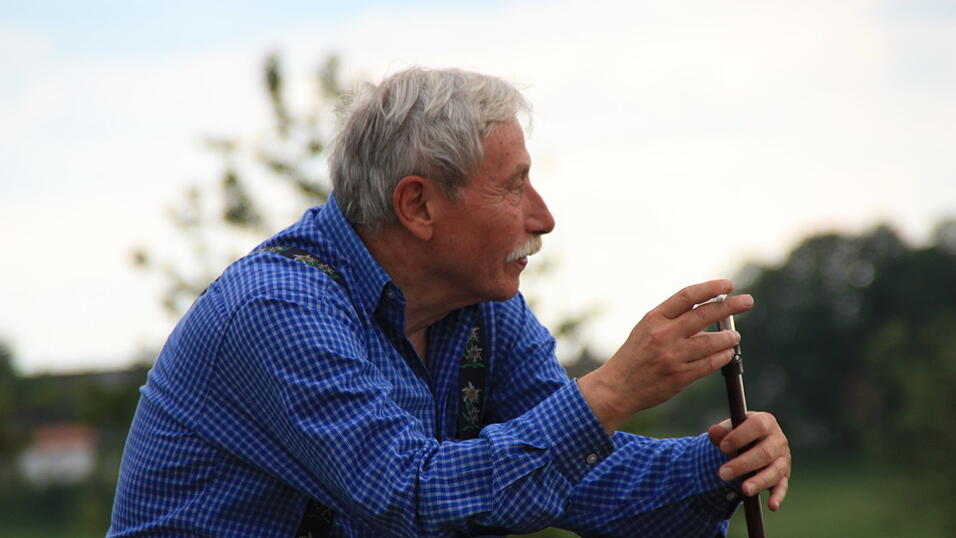 Schriftsteller Manfred B&ouml;ckl ging auf historische Spurensuche.