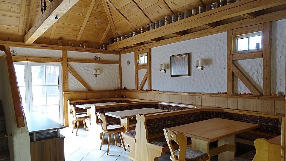 Eine Innenansicht des Radlbahnhofs.