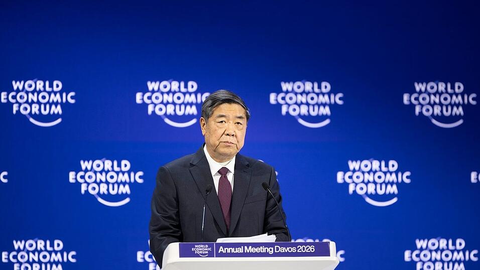 China hatte seinen Vize-Ministerpr&auml;sidenten zu dem j&auml;hrlichen Treffen in Davos geschickt.