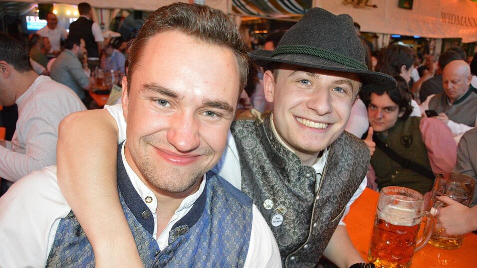 Viele Landshuter feierten am Freitag auf der Dult.&nbsp;