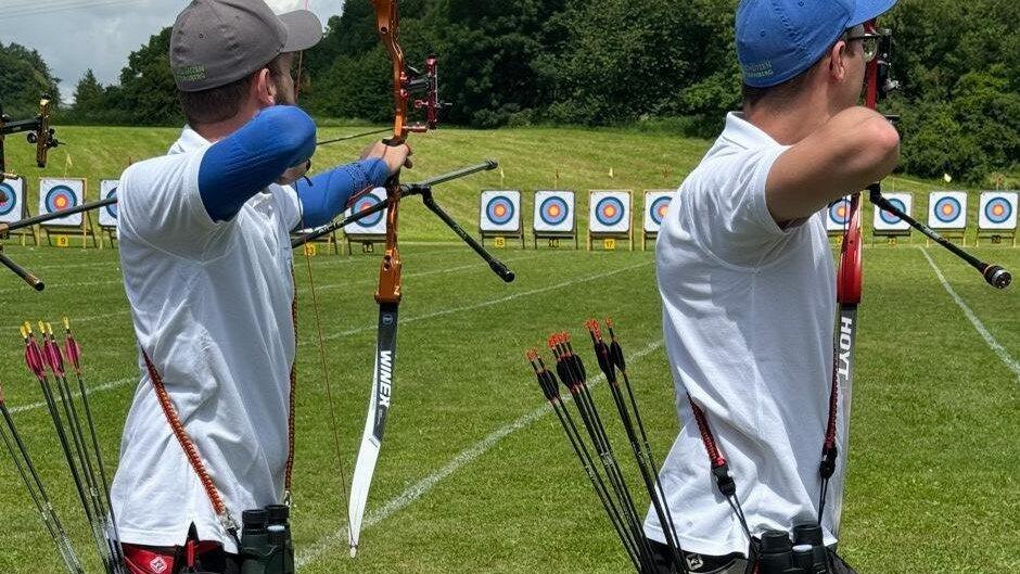 Raphael Maier und Michael Stockner traten in der Herrenklasse Recurve an, Maier wurde Zweiter, Stockner Fünfter. Raphael Maier und Michael Stockner traten in der Herrenklasse Recurve an, Maier wurde Zweiter, Stockner Fünfter.