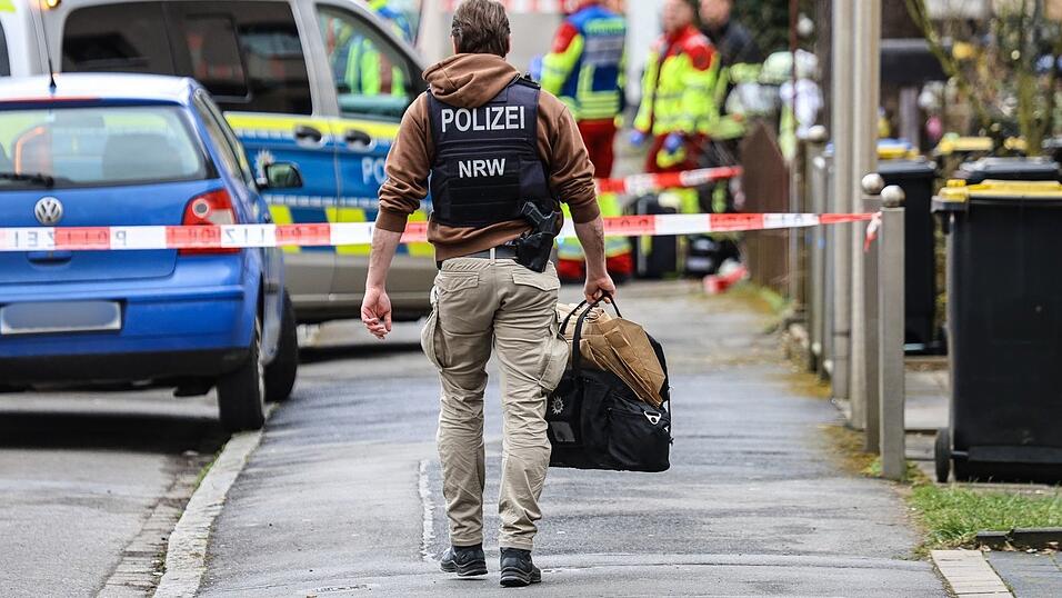 Der Einsatzort wurde großräumig abgesperrt