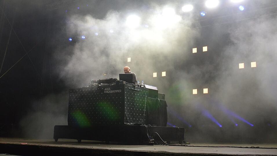 DJ Paul Kalkbrenner war der gefeierte Star am Samstag beim Utopia Island.