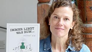 Martina Stehr mit ihrem Buch