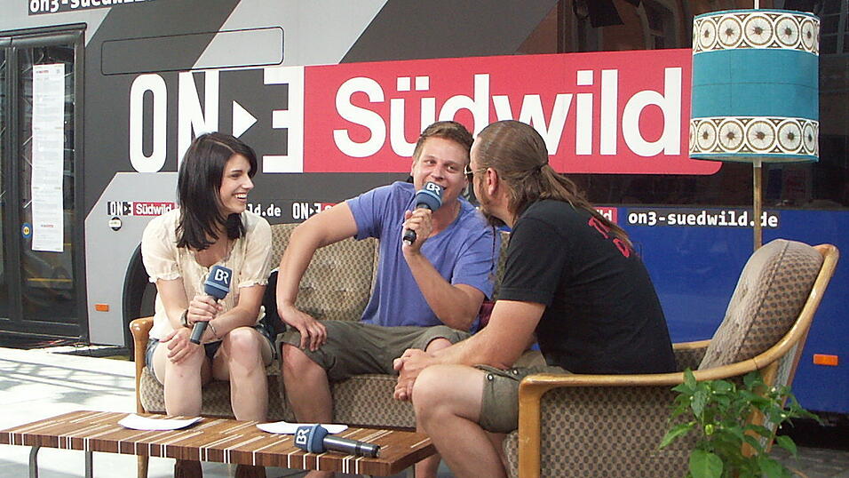 Blick hinter die Kulissen bei on3-südwild. (Foto: Meike Weinzierl) Blick hinter die Kulissen bei on3-südwild. (Foto: Meike Weinzierl)