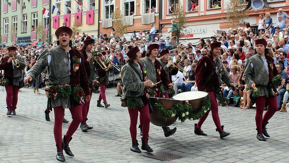 Der letzte Umzug der Landshuter Hochzeit 2017