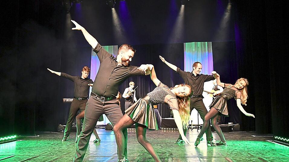 Die Musiker der Liveband studierten sogar irische Musik Die Musiker der Liveband studierten sogar irische Musik