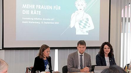 Mehr Frauen in der Kommunalpolitik forderten (v.l.) Nina Hieronymus, Christian Pröbst und Kathrin Alte.