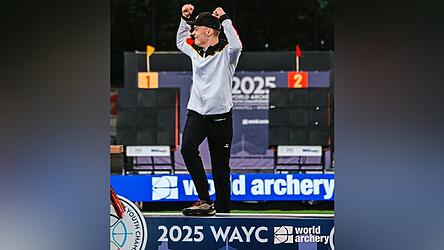 Der sonst so ruhige Simon Moritz brach nach dem Finalsieg in sichtbare Emotionen aus.