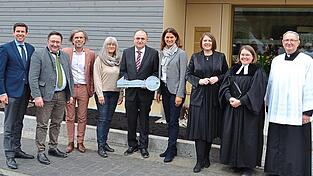 Mit dem Jahr 2025 gingen auch die Arbeiten am Neuen Rathaus zu Ende.