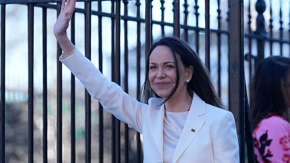 Sie schenkte US-Präsident Donald Trump ihre Nobel-Medaille: Friedensnobelpreisträgerin María Corina Machado. (Archivbild) Sie schenkte US-Präsident Donald Trump ihre Nobel-Medaille: Friedensnobelpreisträgerin María Corina Machado. (Archivbild)
