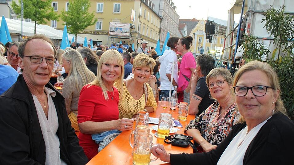Das Bismarckplatzfest in Landshut war auch am Samstag gut besucht.
