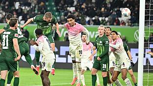 Das Kopfballtor von Denis Vavro war für den VfL Wolfsburg zu wenig.