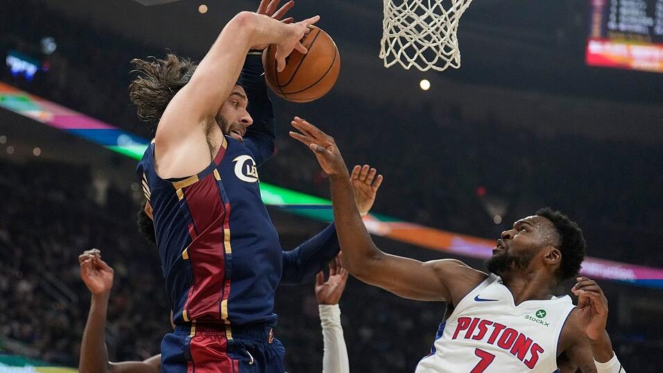 Die Cleveland Cavaliers konnten sich offensiv zu selten durchsetzen.