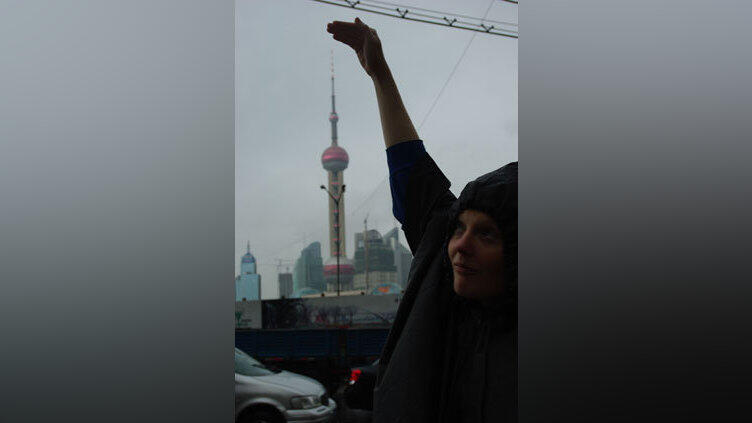 Imke und Andy in Shanghai. Imke und Andy in Shanghai.