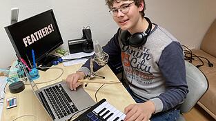 Levin Atzenbeck aus Wildenberg hat mit seiner Musik schon einige Preise gewonnen.