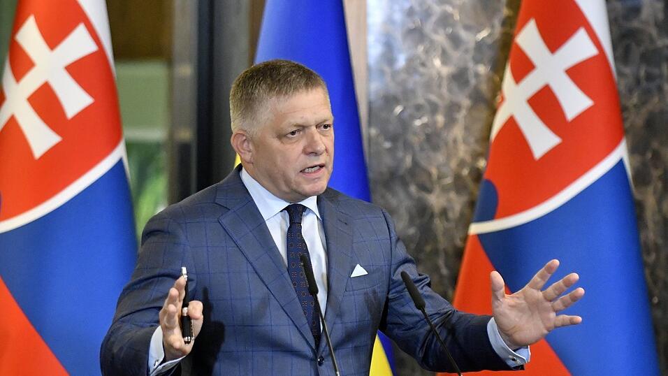 Der slowakische Ministerpräsident Robert Fico (Archivbild)