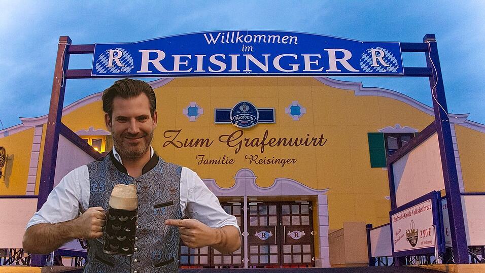 Als Moderator mit von der Partie: Goaßmaß-Botschafter Vogelmayer, der Initiator der Volksfest-Goaß. Als Moderator mit von der Partie: Goaßmaß-Botschafter Vogelmayer, der Initiator der Volksfest-Goaß.