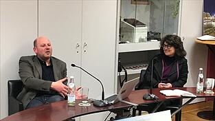 Stefan Effenhauser mit Moderatorin Antonia Kienberger.