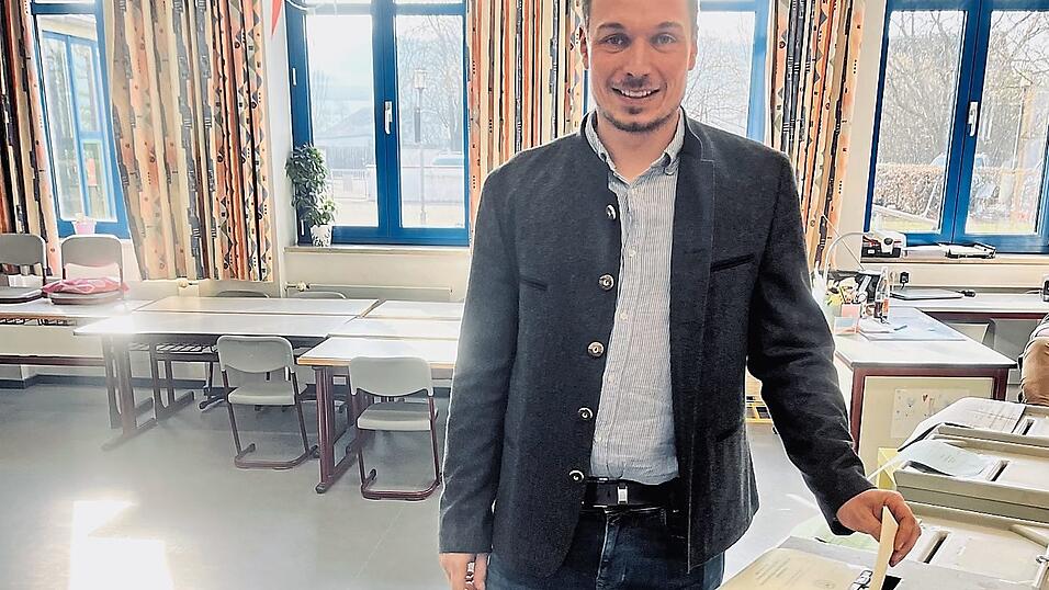 Der neue B&uuml;rgermeister Markus Meier.