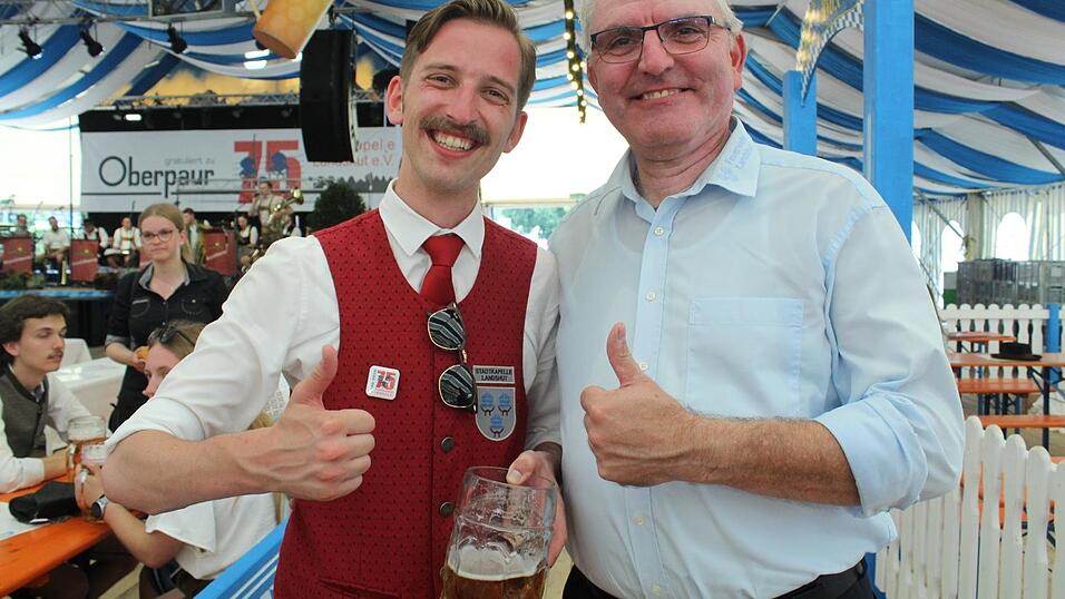 Die Bilder vom Festwochenende der Landshuter Stadtkapelle.