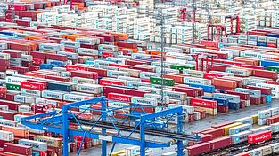 Der Export ist eine Hauptst&uuml;tze der deutschen Wirtschaft.
