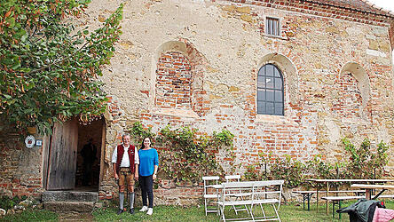Die Kapelle St. Oswald - ein Relikt vergangener Zeiten.