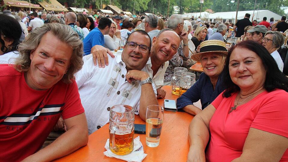 Der Zehrplatz war am Freitag, 21. Juli, gut besucht.