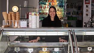 Isabelle Kittel ist seit diesem Jahr die neue Inhaberin von &bdquo;Eis Eis Baby&ldquo;.