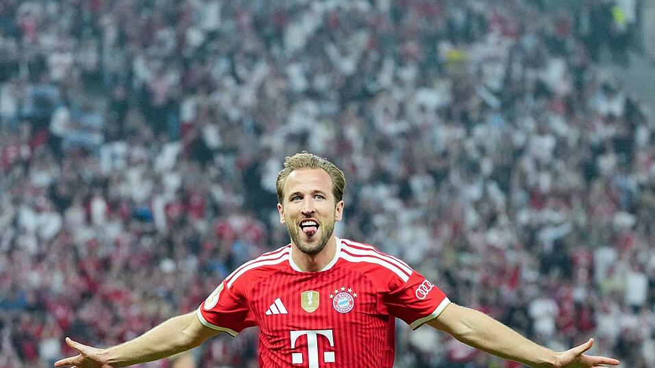 Harry Kane gewann in der vergangenen Saison mit dem FC Bayern München den DFB-Pokal und die deutsche Meisterschaft. Harry Kane gewann in der vergangenen Saison mit dem FC Bayern München den DFB-Pokal und die deutsche Meisterschaft.
