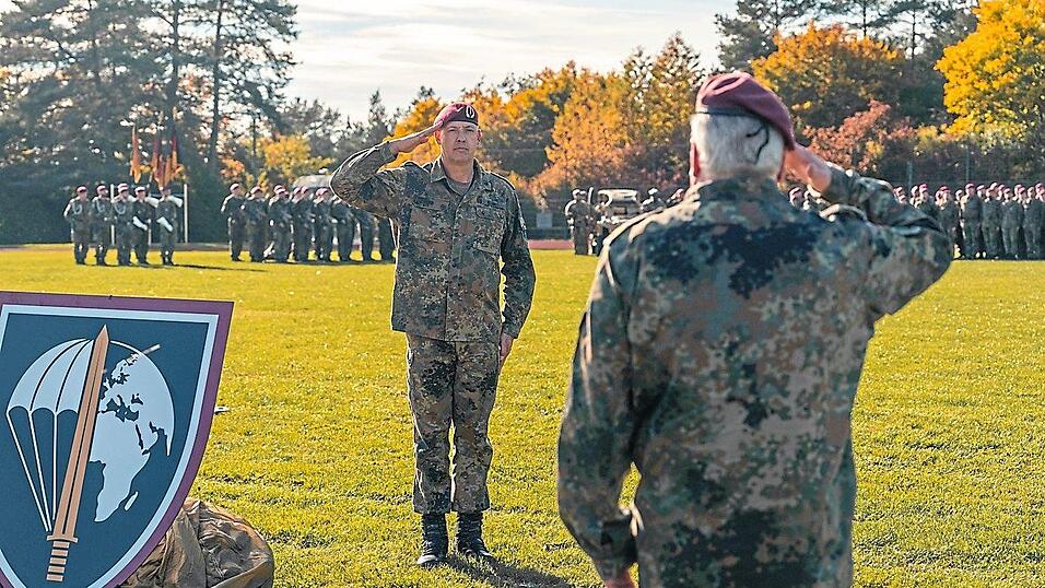 Andreas K&uuml;hne &uuml;bernimmt die F&uuml;hrung des Kommandos Spezialkr&auml;fte in Calw.