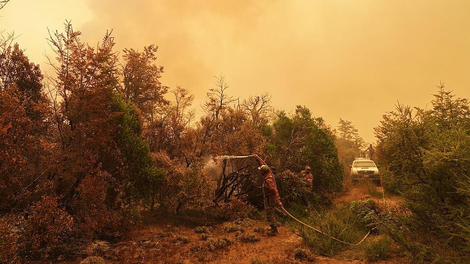 Betroffen sind Teile der Provinzen Chubut, La Pampa, Neuquén und Río Negro. Betroffen sind Teile der Provinzen Chubut, La Pampa, Neuquén und Río Negro.
