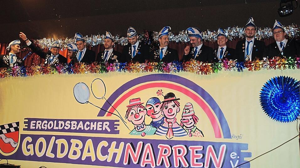 Der Elferrat der Goldbachnarren zeigte sich zum letzten Mal auf der Prunksitzung im Fasching 2019. Der Elferrat der Goldbachnarren zeigte sich zum letzten Mal auf der Prunksitzung im Fasching 2019.