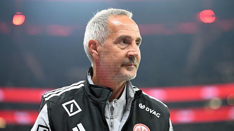 Adi H&uuml;tter vor dem Heimspiel gegen K&ouml;ln.