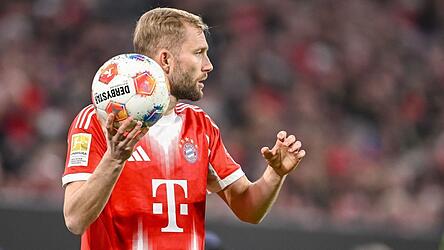 Verl&auml;ngert Konrad Laimer beim FC Bayern? (Archivbild)