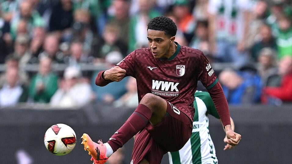 Noahkai Banks fällt beim FC Augsburg aus. (Archivbild) Noahkai Banks fällt beim FC Augsburg aus. (Archivbild)