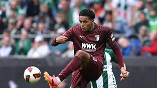 Noahkai Banks fällt beim FC Augsburg aus. (Archivbild) Noahkai Banks fällt beim FC Augsburg aus. (Archivbild)