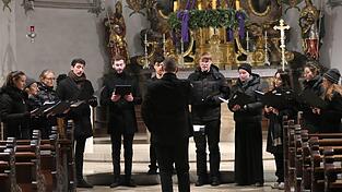 Das Ljusets-Ensemble aus Regensburg hat sich auf anspruchsvolle Vokalmusik spezialisiert. Das Ljusets-Ensemble aus Regensburg hat sich auf anspruchsvolle Vokalmusik spezialisiert.