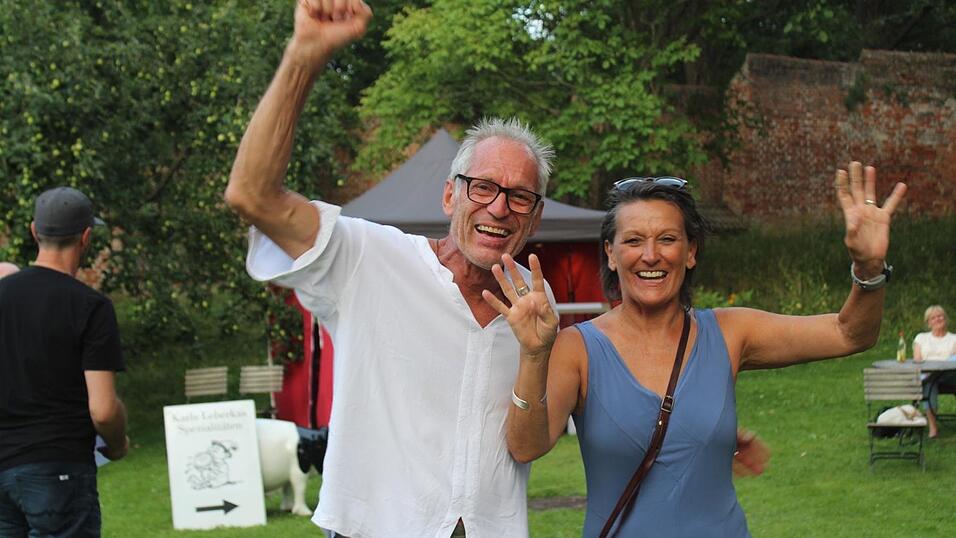 Die Landshuterinnen und Landshuter feierten beim LaSoNa-Open-Air.