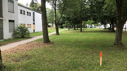 Die ehemaligen Personalwohnungen an der Finkenstra&szlig;e sollen abgerissen werden, um hier den Ersatz-Neubau f&uuml;r das marode Seniorenheim St. Nikola zu schaffen. Das 61,2-Millionen-Euro-Projekt ist auf F&ouml;rdermittel angewiesen.