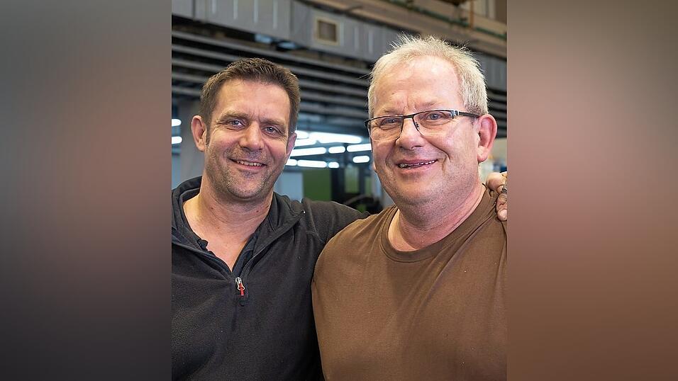 Arbeitskollegen, Freunde: Stefan Z&ouml;ttl (l.) und Ernst F&ouml;rster